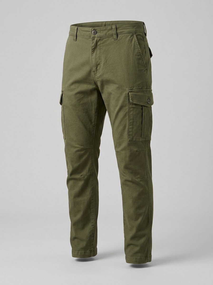 Pantalón Cargo Utility verde oliva