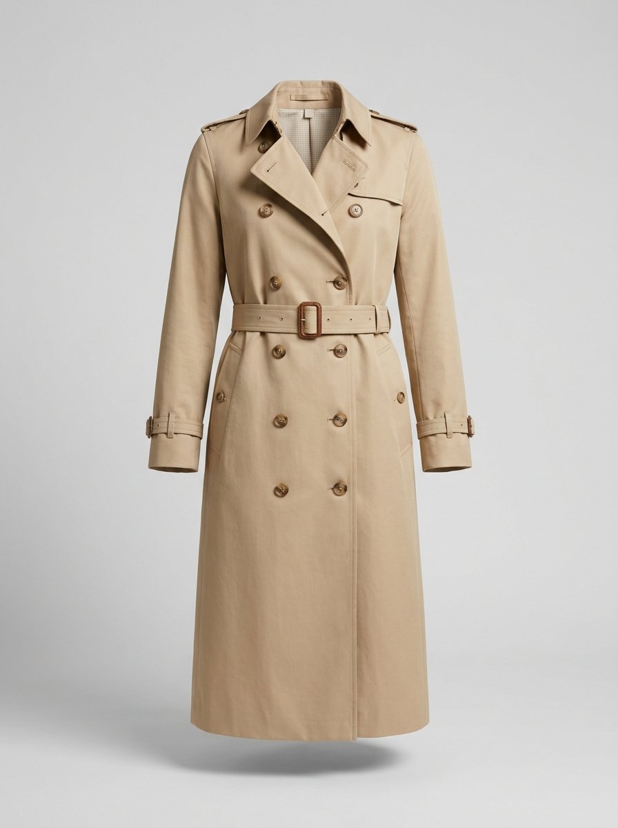 Trench Largo Beige