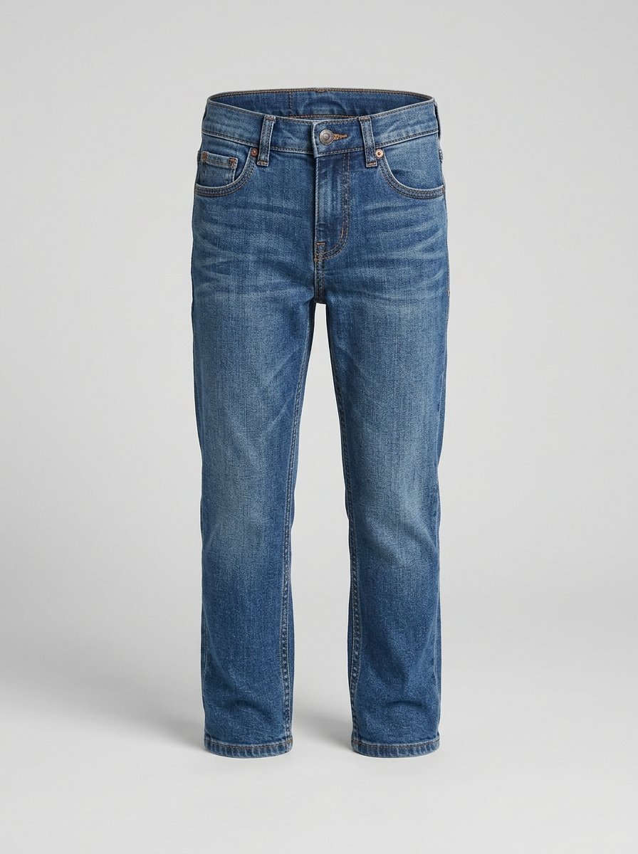 Jean Kids Straight azul